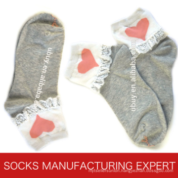 Women′s Causal Cotton Sock (UBM1062)